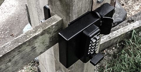 Wooden Gate Double Sided Keyless Gate Locks