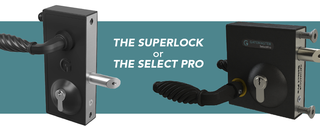 Choose the right gate lock
