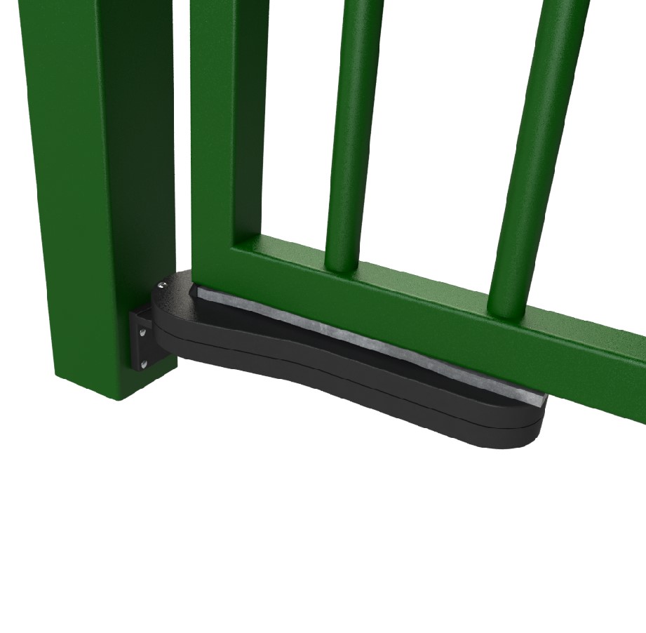 APSW gate closer at the bottom of green gate