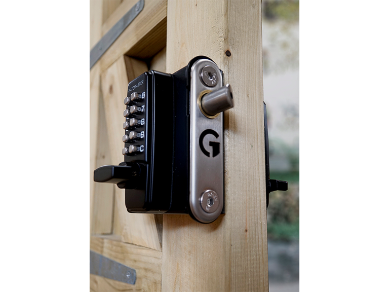 Surface-mounted SelectPro Code Gate Lock | Double-Sided | Gatemaster