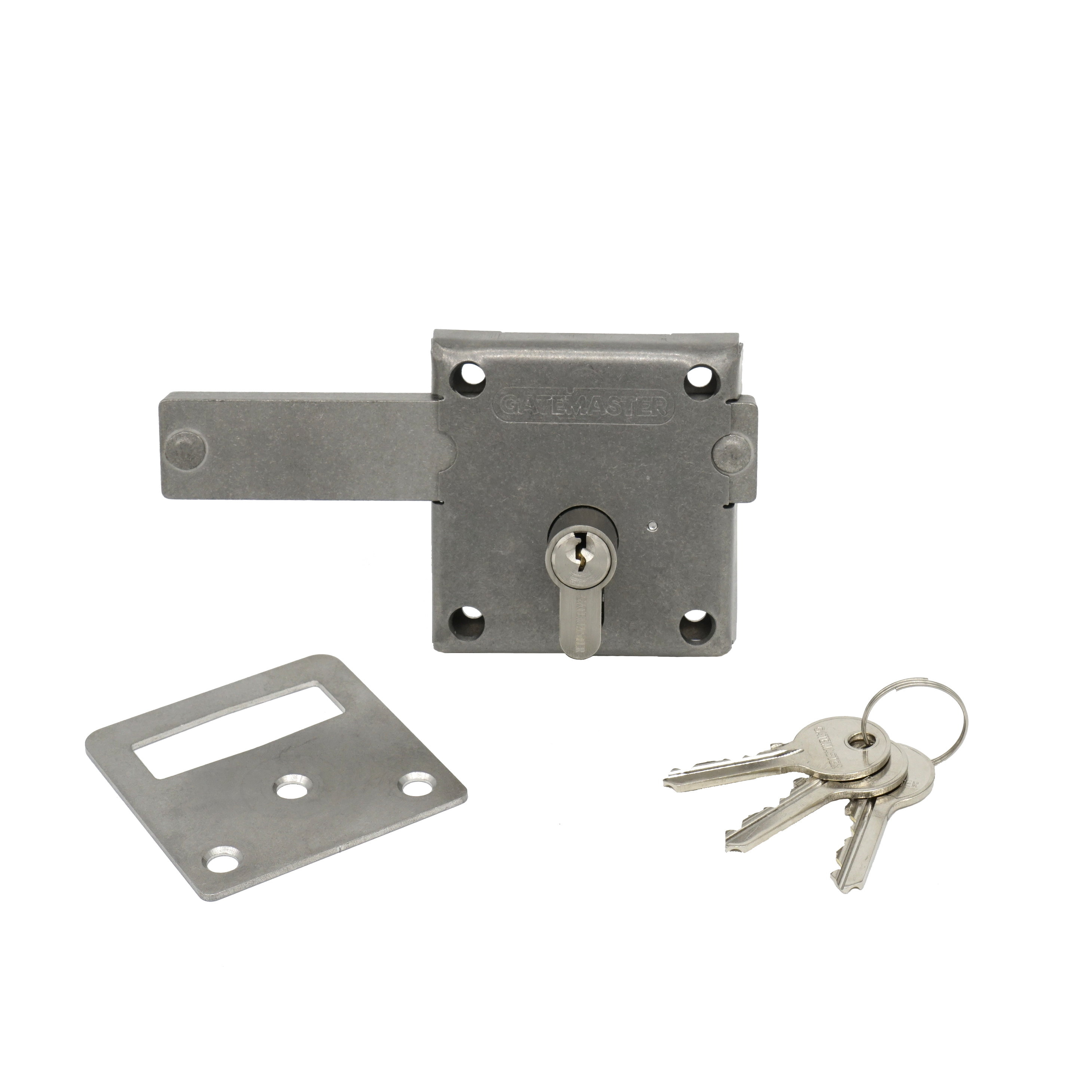 Gatemaster locking bolt surface fixed gate lock for wooden or metal gates
