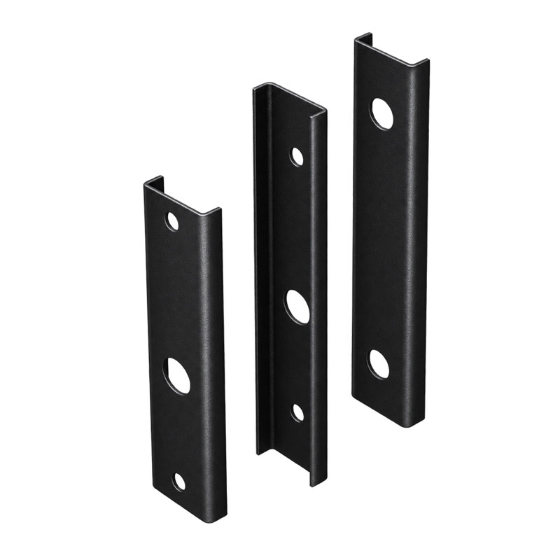 gate and post round bar adapter