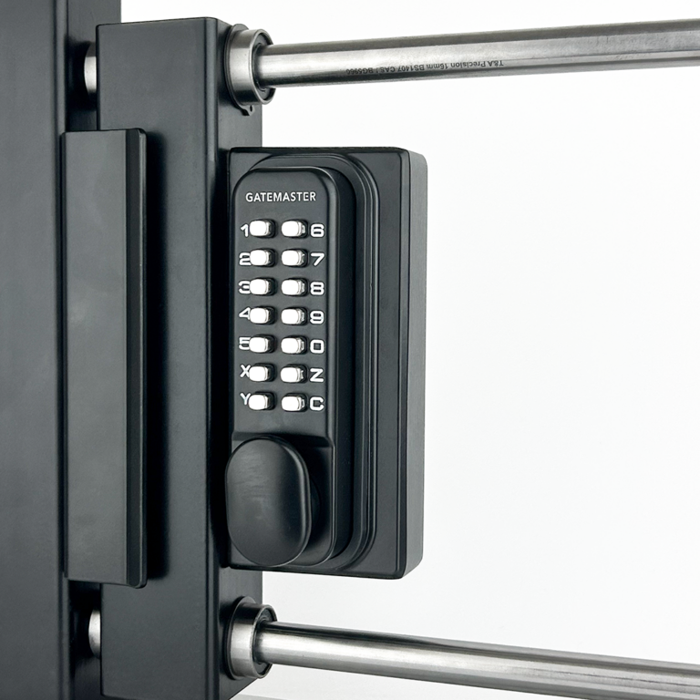 Gate Code Podium Sliding Gate Code Lock | Double-Sided Keypad | Gatemaster