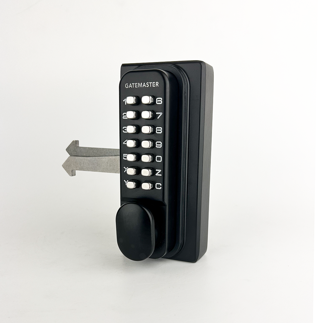 double sided sliding gate lock photo