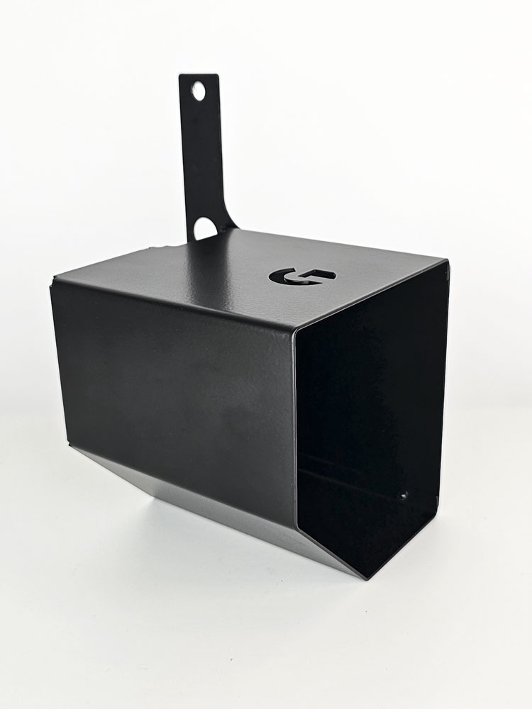 security shroud for gate handle