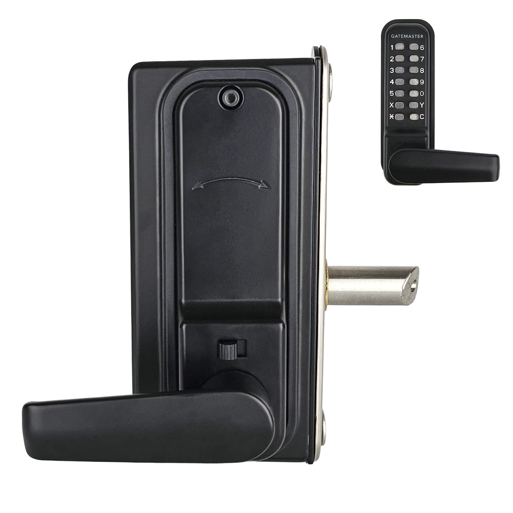RapidReset code lock for wooden gate