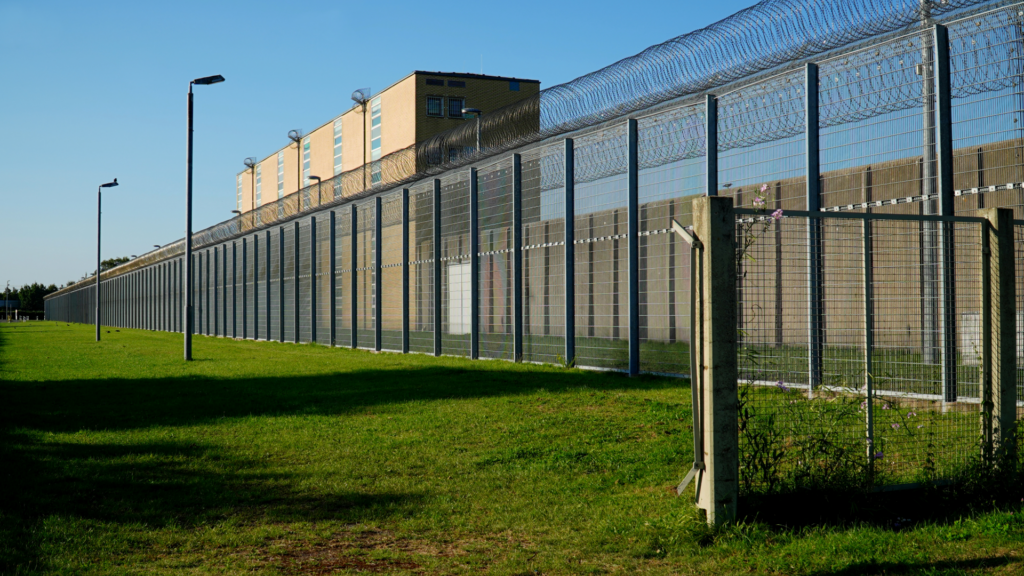 high-security fence perimeter