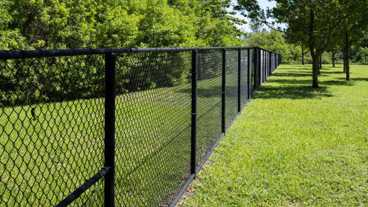 chain link fence